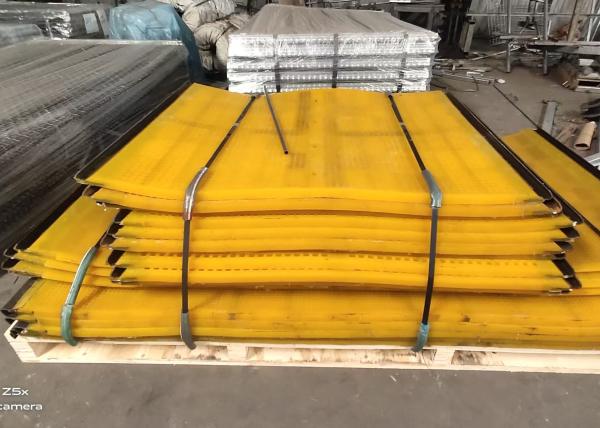 Couleur différente de tapis d'écran de polyuréthane de résistance aux chocs pour la construction