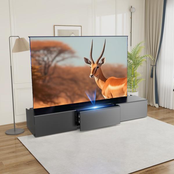 Laser TV Cabinet 100-150inch Modern Projector Cabinet