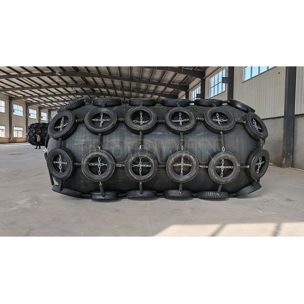 Défenses pneumatiques en caoutchouc renforcées de câbles de pneumatiques synthétiques, résistantes au vieillissement et personnalisées