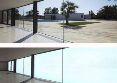Filme esperto Switchable líquido de Crystal Switchable Privacy Glass With