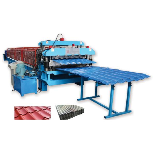 Double Decking Panel Machine, Steel Structure Ribbed Panel Machine