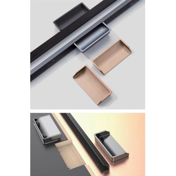 Анодирующий алюминиевый ящик, ручка печи, дверь, современный стиль.