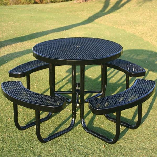 OHSAS18001 Certified Commercial Patio Picnic Table Set