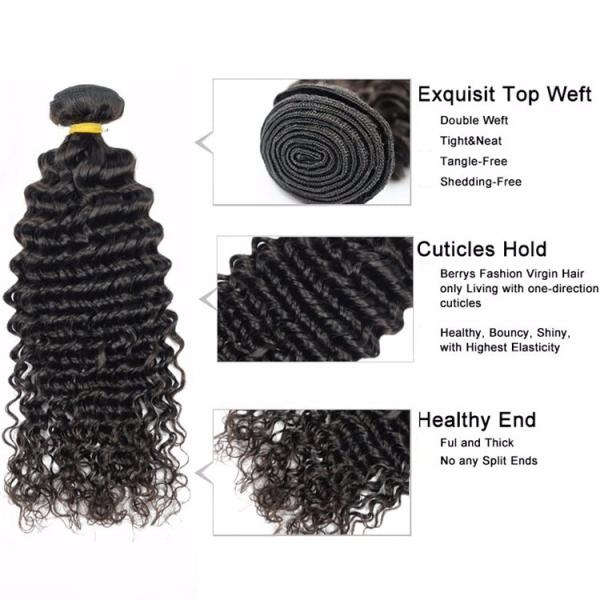 100% Virgin Black Color Curly Hair for Perfect Lady New Arrived Mongolian Curly Extension