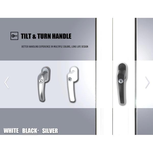 Soundproof 0.38PVB 5mm Horizontal Folding Windows