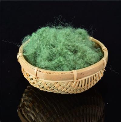 3D×51mm Dope Dyed Polyester Staple Fiber , Hollow Recycled PSF