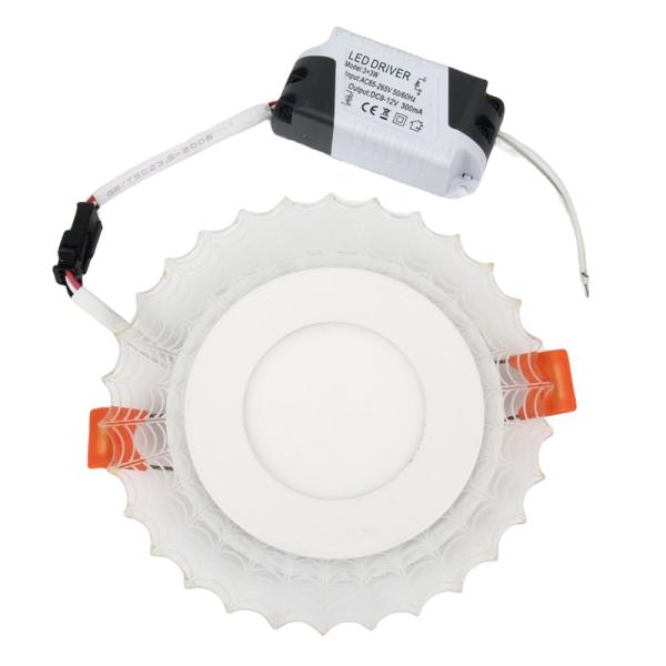 High Brightness Flower Concealed Led Panel Light No Glare 60lm/w CRI80