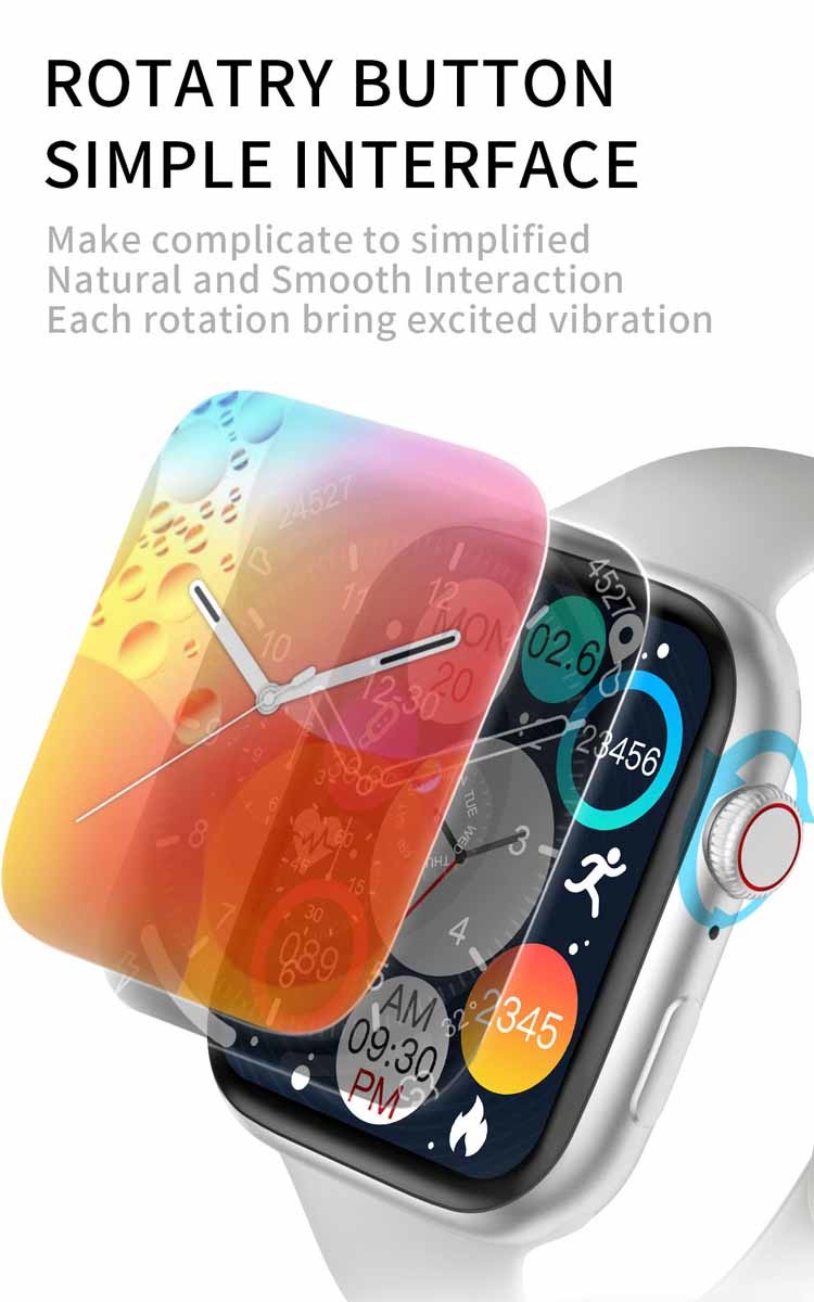 Поддержка Siri дозора андроида SC7A20 DW07 клетчатая умная с монитором кровяного давления