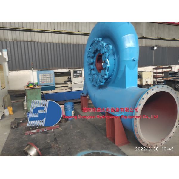 Automatic Control Mode Francis Turbine Generator with Horizontal Or Vertical Layout and 450-1000RPM Rated Speed for Power Generation