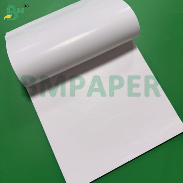 80gsm 120gsm Gloss Coated One Side Art Paper For Making Adhesive Label Paper