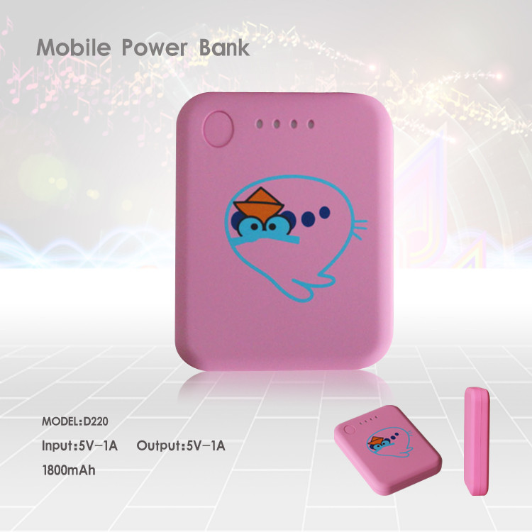 5V 1A 3000 mAh KolorFish IPhone Charger Mobile Power Bank USB Power Packs