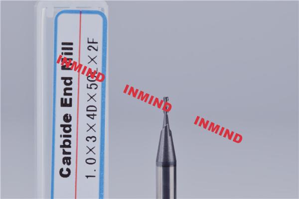 Industrial Aluminium Milling Cutters , Micro Size Solid Carbide Milling Cutters