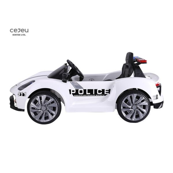 Police Convertible Kids Ride On Toy Car 1 Seater 12v EN62115