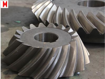 45# Steel cylindrical worm gear Bevel 2 Mold Internal Helical Gear