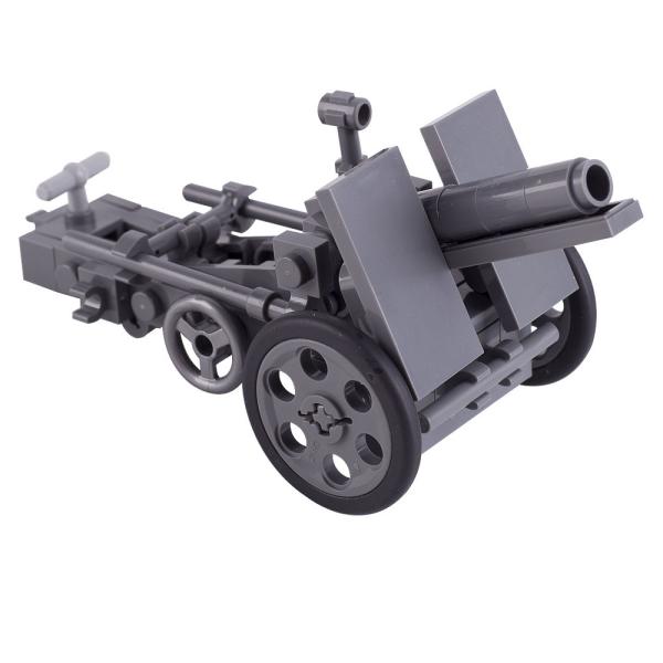 Children gifts WW2 military soldier figures weapon artillery SIG 33 heavy infantry gun building blocks toys
