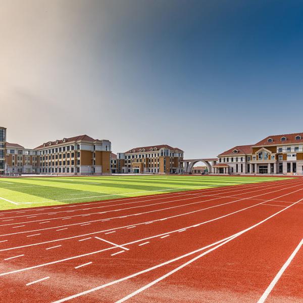 Sandwich System Athletic Running Track 9mm Thickness For Kindergarten