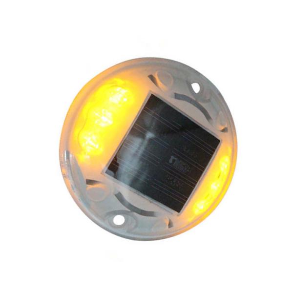 IP68 Plastic Solar LED Road Studs Flashing Reflector Solar Powered Stud Light