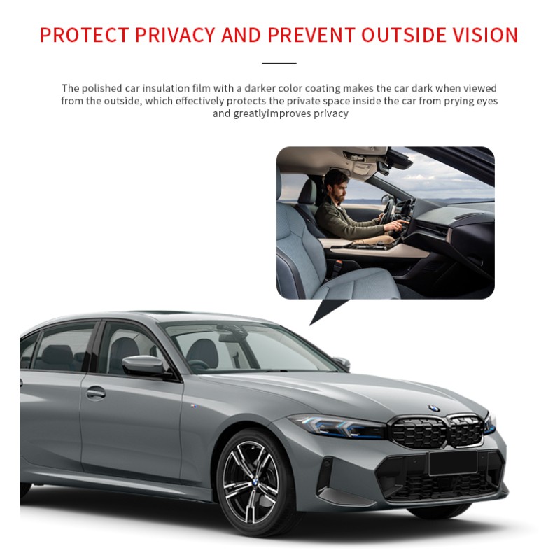 70% Transparent Sun Film For Cars Windshield Window Tint Sun To Block Sun Heat
