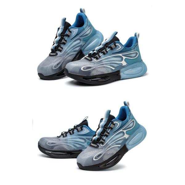 Zapatos de seguridad conformes con la norma EN 345, con estándares de seguridad S3 y entresuela de Kevlar anti-perforación para trabajo industrial