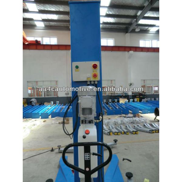1 post Auto car lift 1.9M lifing height with CE .Single post car lift.
