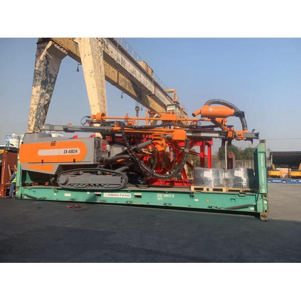 25 Bar Air Compressor Rock Drilling Equipment Rig For Heavy Duty