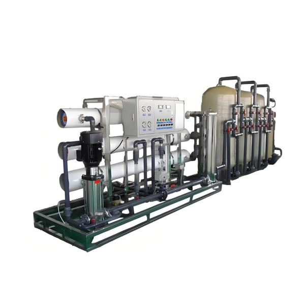Aquapure EDI Industrial Water Treatment Solution Ultra-Filtration Stainless Steel FRP Featuring RO Membrane Technology