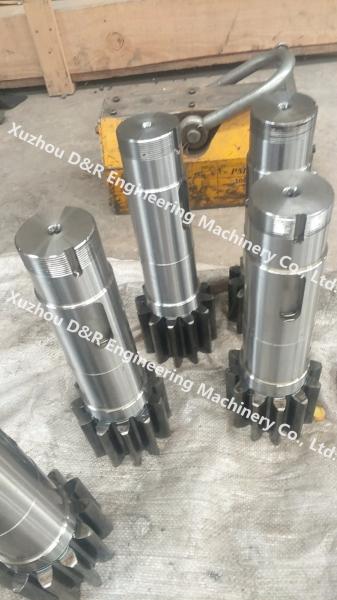 High quality gear shaft used on Kanglim 1256 crane, 40Cr gear shafts