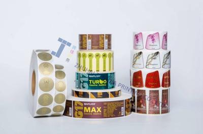 Hot Foil Perfume Bottle Labels 18-150 Micron