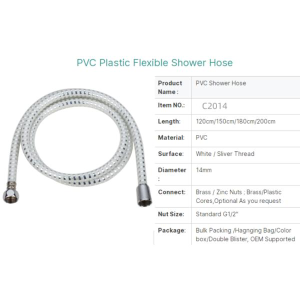 Ultra-Flexible Stainless Steel Shower Hose 1.5-meter for Modern Bathroom Design