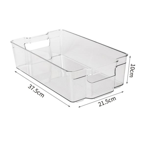 Food Storage Package Square Plastic Kitchen Container for Fridge Drawer Organizer