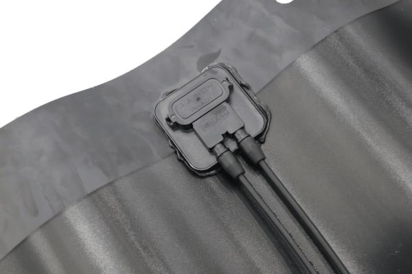 Thin Film Curved Solar Roof Tiles BIPV Solar Tile Shingles In Black Golden Red