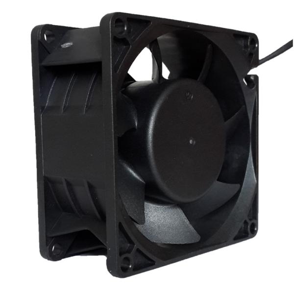 AC Motor Industrial Ventilation Fans Brushless Compact Axial Fans 80mm X 80mm X 38mm