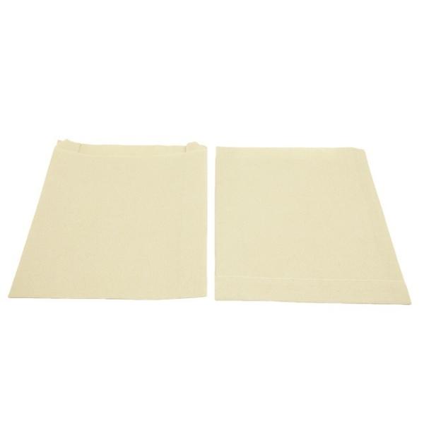 Unbleached Small Kraft Baguette Bags For Baked Snacks Pastry Bread 4.7x6.3 Inch