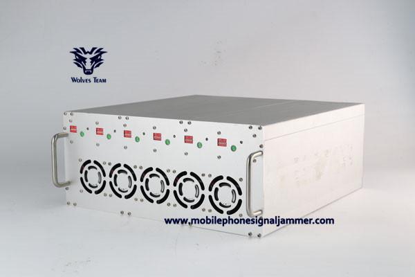 30W Multi-functional 2.4G, 5.2G, 5.8G WiFi and Bluetooth jammer up to 50m