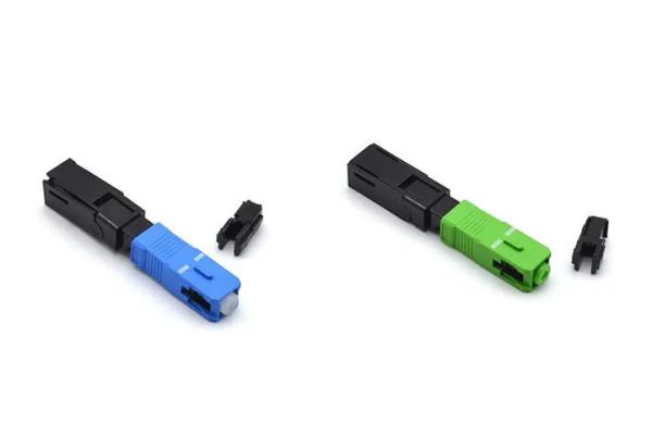 FTTH 4mm Fiber Optic Cable Connector 2X3mm Multimode SC Connector