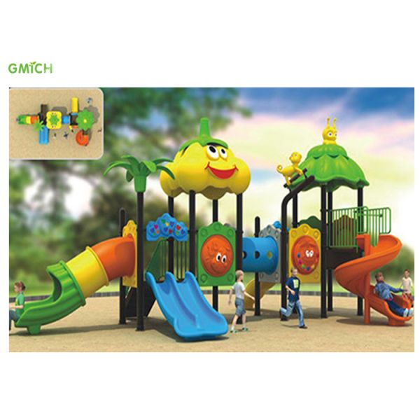 Resort Park Kids Swing Sets Colorful Play Yard Swing Sets 370*230*270CM