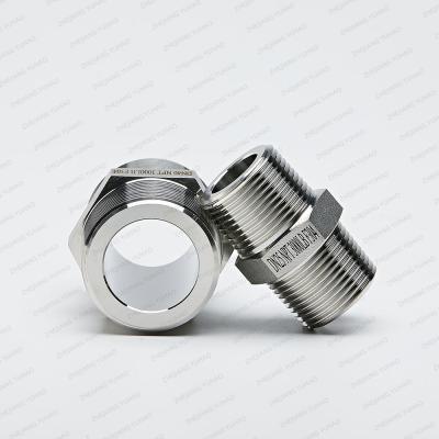 DIN Precision Forged Stainless Steel Pipe Fittings Stainless Hex Bushings 3000LB