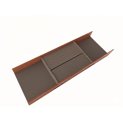 Mjmhd Aluminum Leather Jewelry Tray Stackable Jewelry Trays For Drawers Handcrafted
