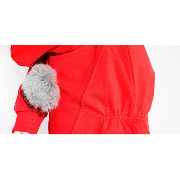 Round Neck Girls Size 7 Clothes , Little Girls Long Sleeve Shirts With Venonat Sweater