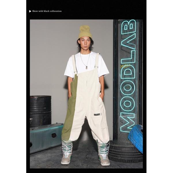 Comfortable Fabric Fully Taped Contrasting Cargo Crash Overalls with Material Technology