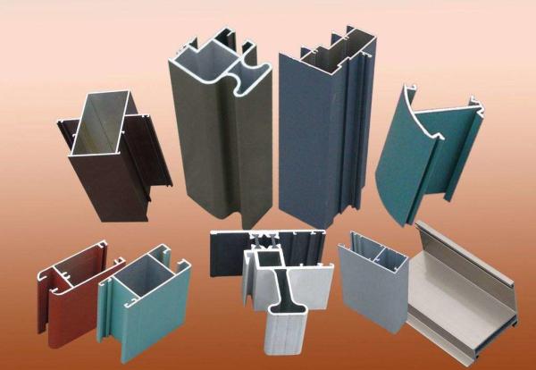 Industrial Aluminium Door Profiles Standard Aluminum Extrusion Profiles
