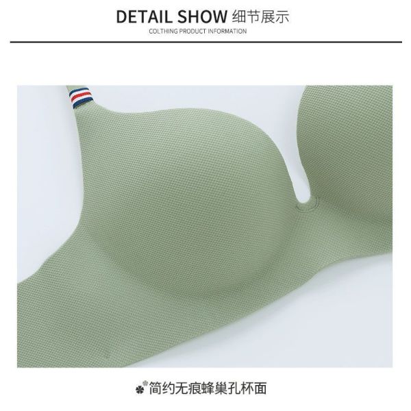Women One Piece Small Breast a and B Cup Suitable Hot Selling Wire-Free Convertible Straps Lady's Bra