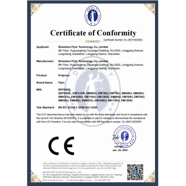 Shenzhen Flyin Technology Co.,Limited Сертификации