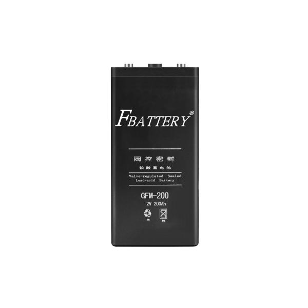 Higher Reliability Valve Regulated Lead Acid Battery 2V 200Ah with Quick Chargeability and 20 Years Design Life