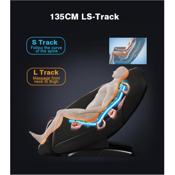 Complete Full Body Massage Chairs Knocking 4D Kneading ISO9001 Thai Stretch