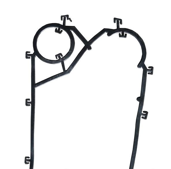 Long use in plate heat exhange Industrial phe clip on epdm gasket for heat exchanger