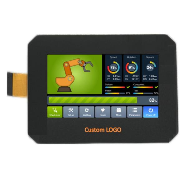 LCD сенсорный экран 4,3 дюйма 480 * 272 IPS RGB 40 пин, Китай LCD дисплей 4,3 дюйма с PCAP