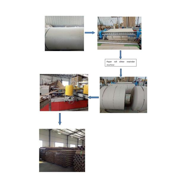 CNC Paper Tube Making Machine Servo Motor Runs Smoothly Low Noise