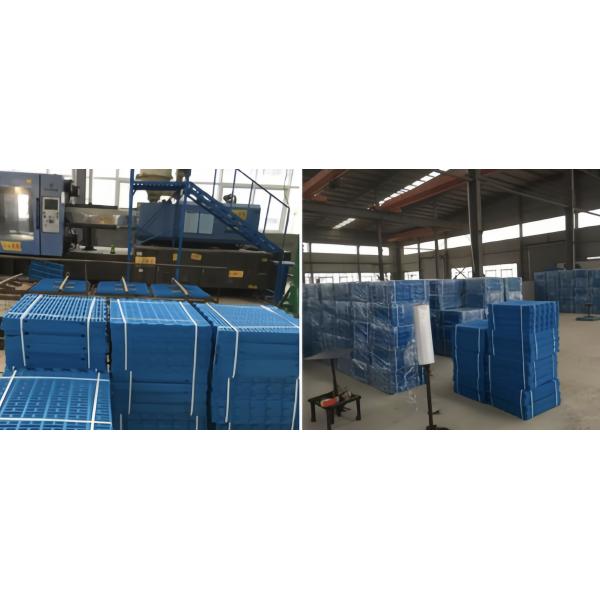 Easy Cleaning Slatted Floor Broiler House Plastic Slate Floor For Poultry Farm