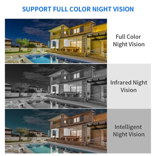 8MP IP Camera Poe Outdoor IP66 Waterproof Audio Security Camera System Night Vision Camera
